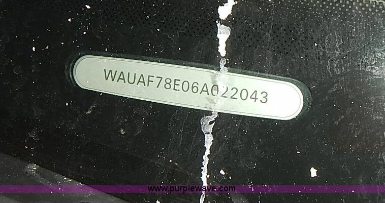 image for item I3511 2006 Audi A4 2.0T