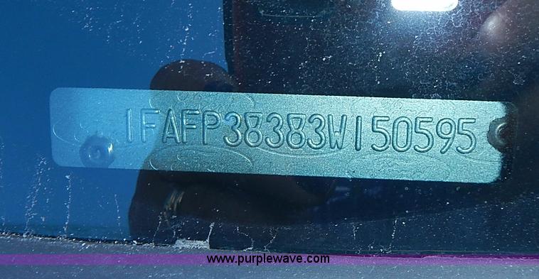 image for item I3512 2003 Ford Focus ZTS