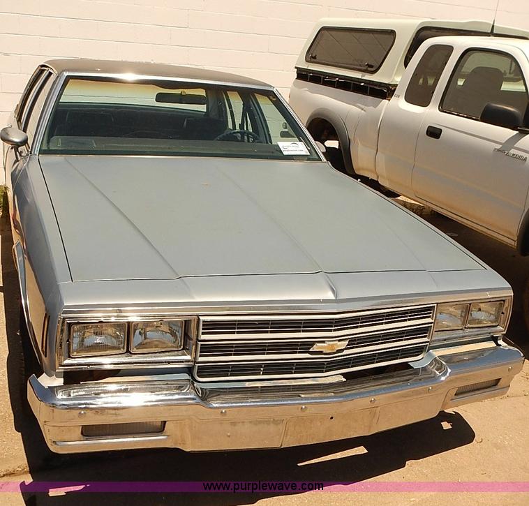 image for item J3158 1983 Chevy Impala