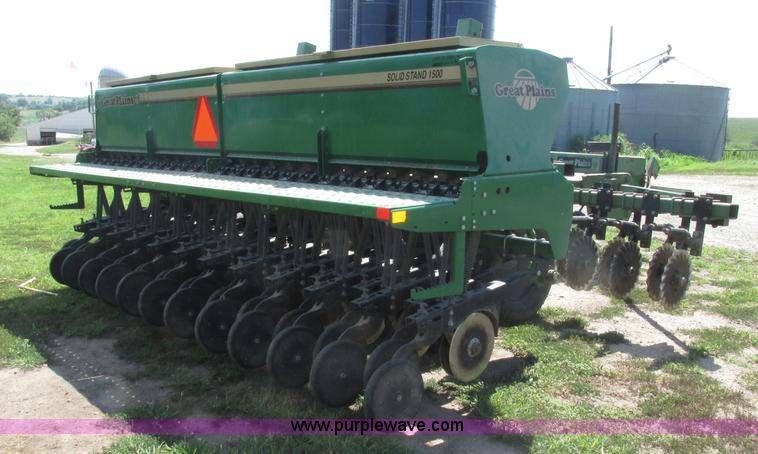image for item F7493 1999 Great Plains Solid Stand 1500 grain drill