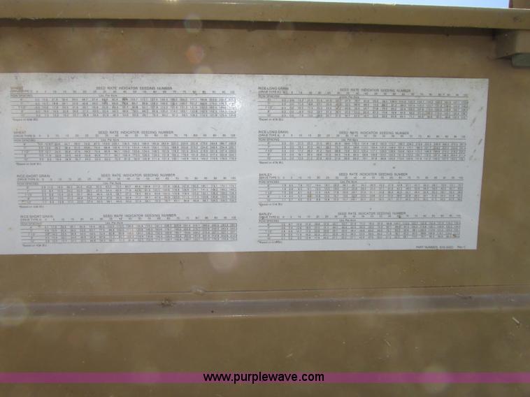 image for item F7493 1999 Great Plains Solid Stand 1500 grain drill