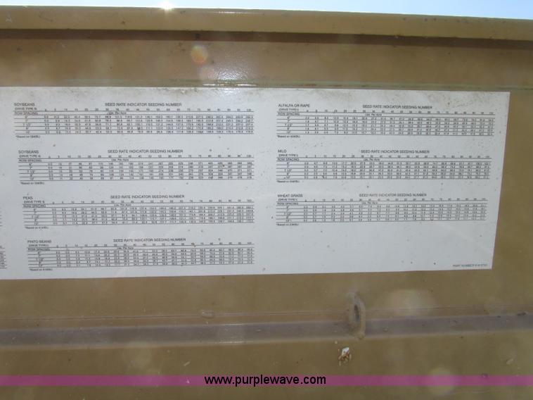 image for item F7493 1999 Great Plains Solid Stand 1500 grain drill