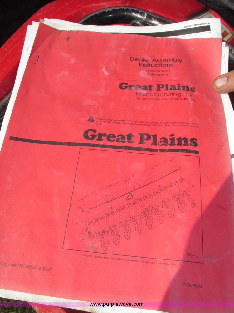 image for item F7493 1999 Great Plains Solid Stand 1500 grain drill