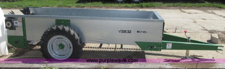 image for item F7496 2013 Frontier MS1105 manure spreader