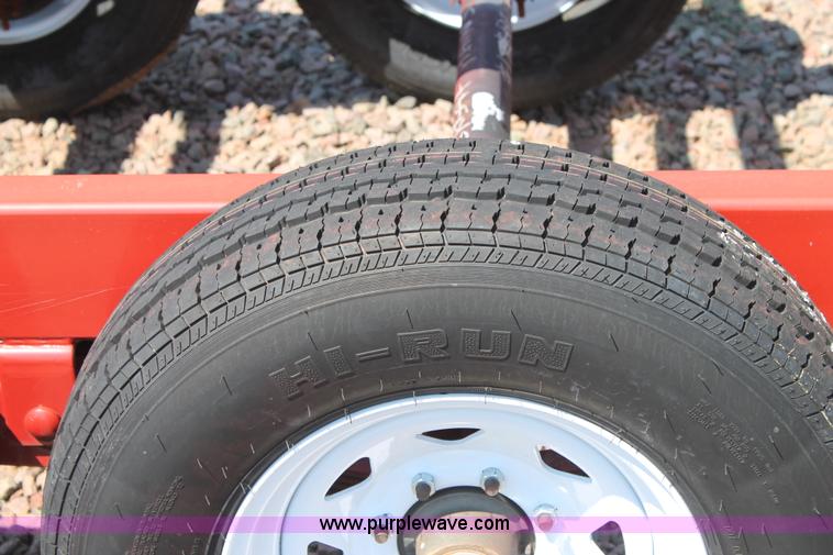 image for item H1745 2013 Go-Bob Red Rhino hay bale trailer