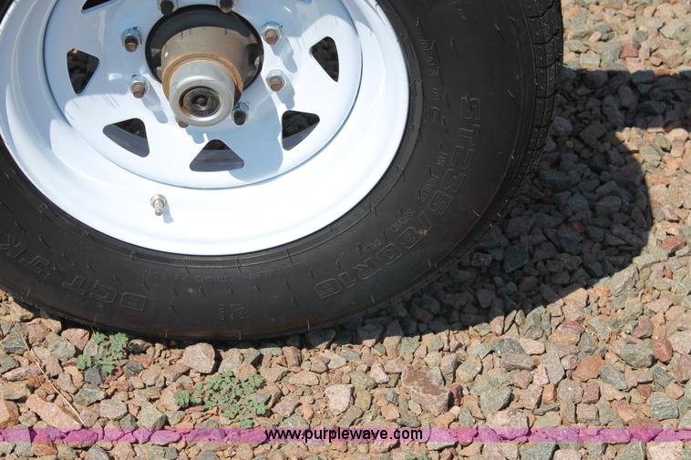 image for item H1745 2013 Go-Bob Red Rhino hay bale trailer