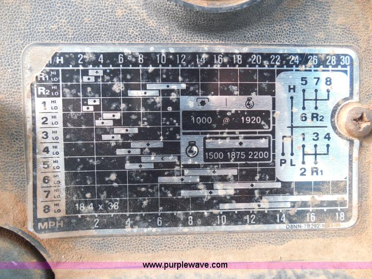 image for item I3407 Ford TW30 tractor