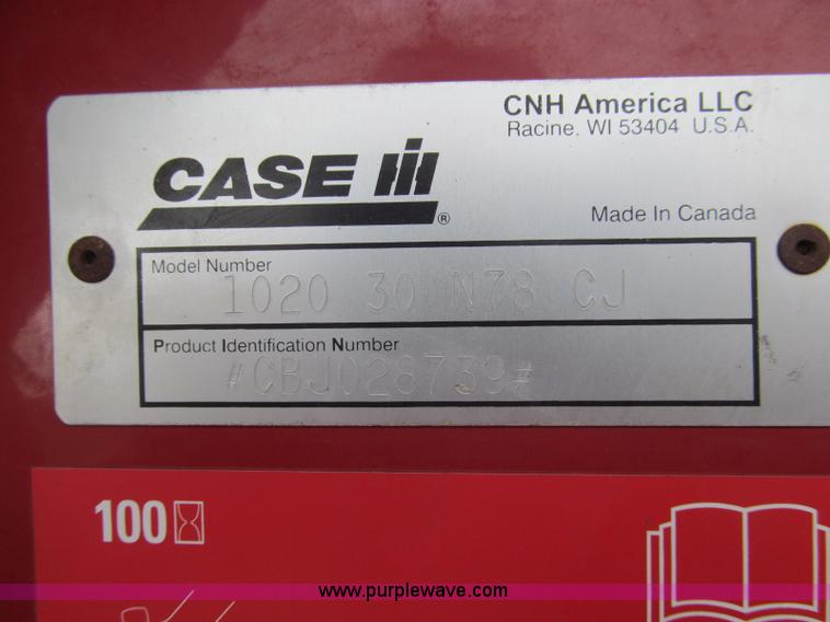 image for item I8981 2006 Case IH 1020 head