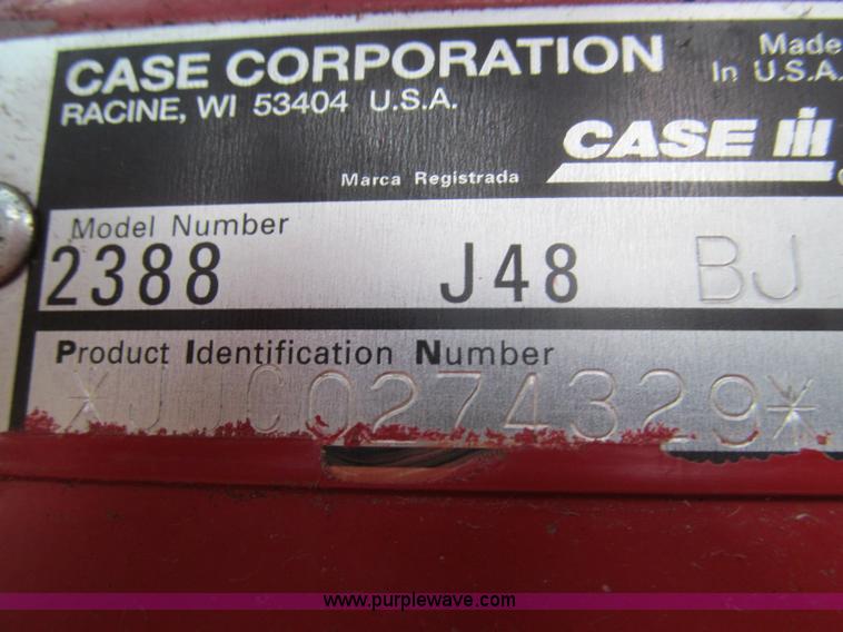 image for item I8983 2003 Case IH 2388 RWA combine