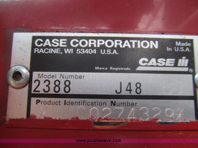 image for item I8983 2003 Case IH 2388 RWA combine