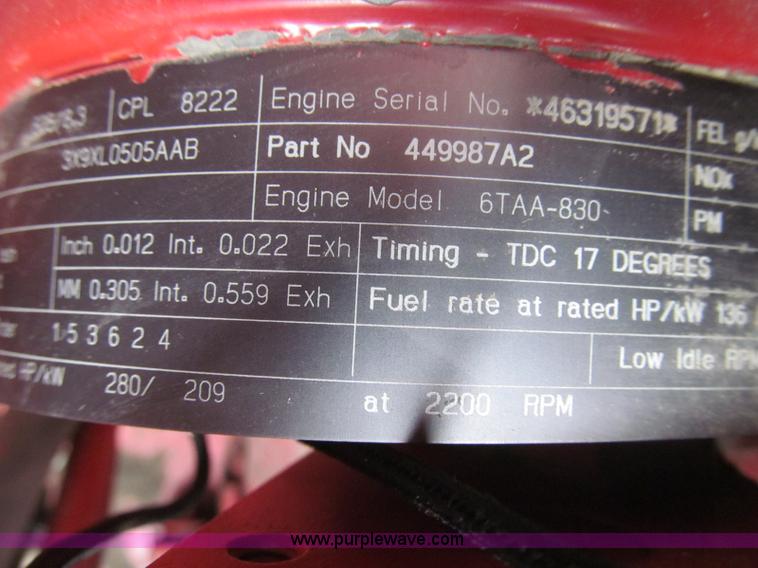 image for item I8983 2003 Case IH 2388 RWA combine