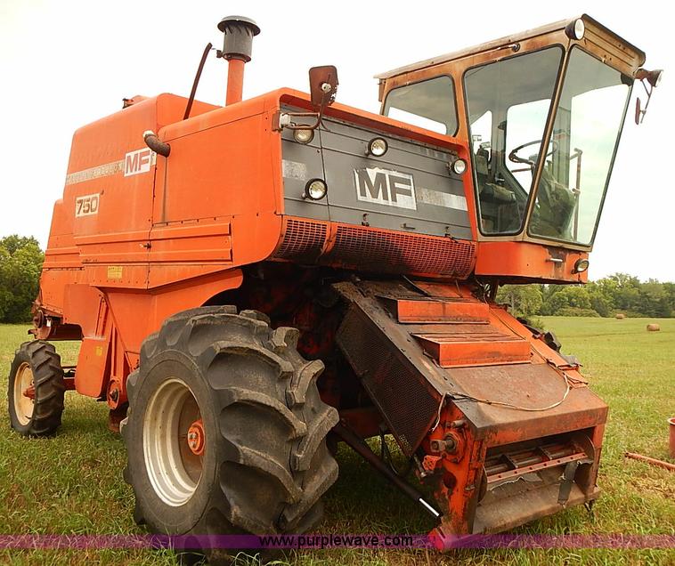 image for item J2062 Massey Ferguson 750 combine