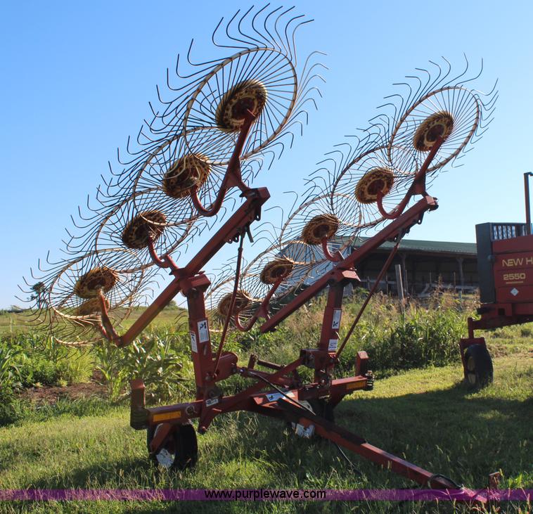 image for item J2217 AGCO Hesston 5010 10 wheel hay rake