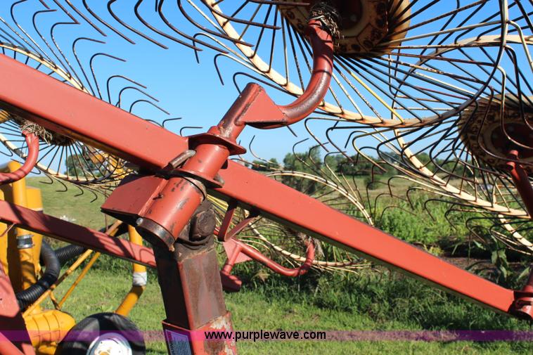 image for item J2217 AGCO Hesston 5010 10 wheel hay rake