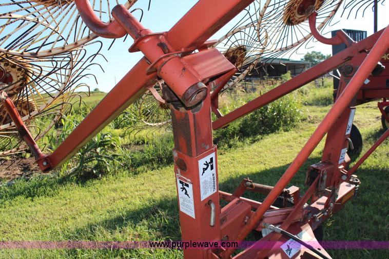 image for item J2217 AGCO Hesston 5010 10 wheel hay rake