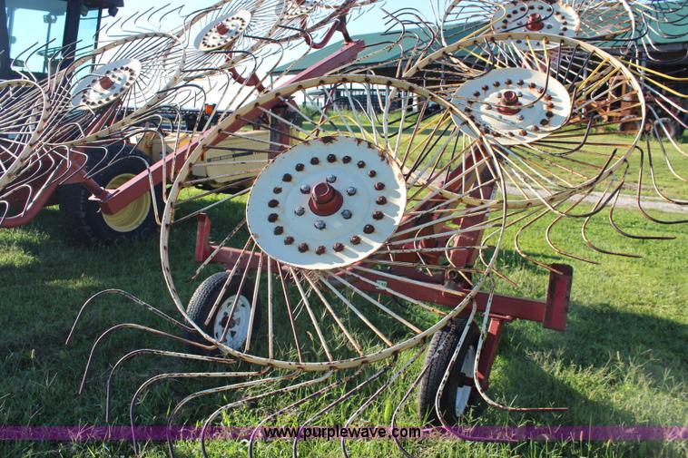 image for item J2217 AGCO Hesston 5010 10 wheel hay rake