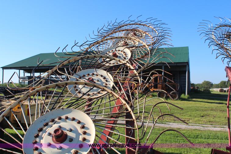 image for item J2217 AGCO Hesston 5010 10 wheel hay rake