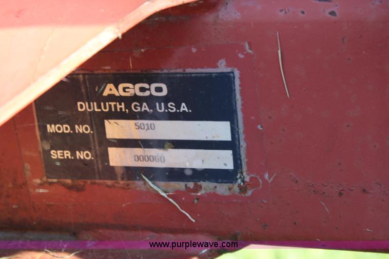 image for item J2217 AGCO Hesston 5010 10 wheel hay rake