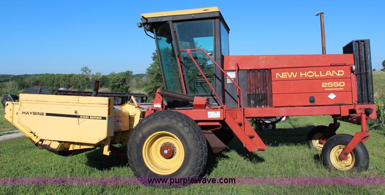 image for item J2219 1995 New Holland 2550 swather