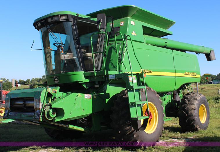image for item J2220 2000 John Deere 9650 STS RWA combine