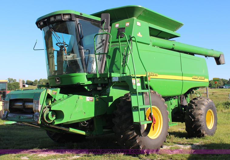 image for item J2220 2000 John Deere 9650 STS RWA combine