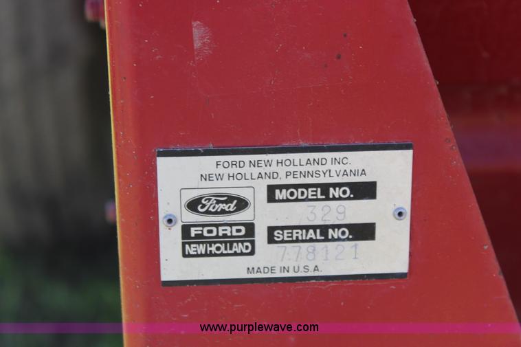 image for item J2222 New Holland 329 manure spreader