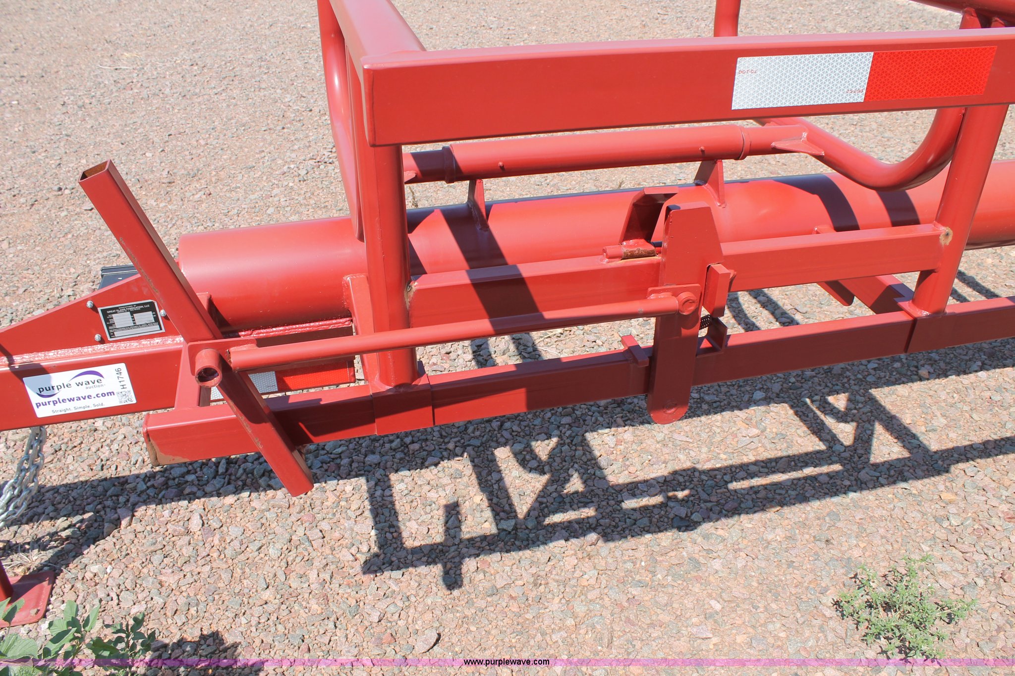 2013 GoBob Red Rhino hay bale trailer in Childress, TX Item H1746