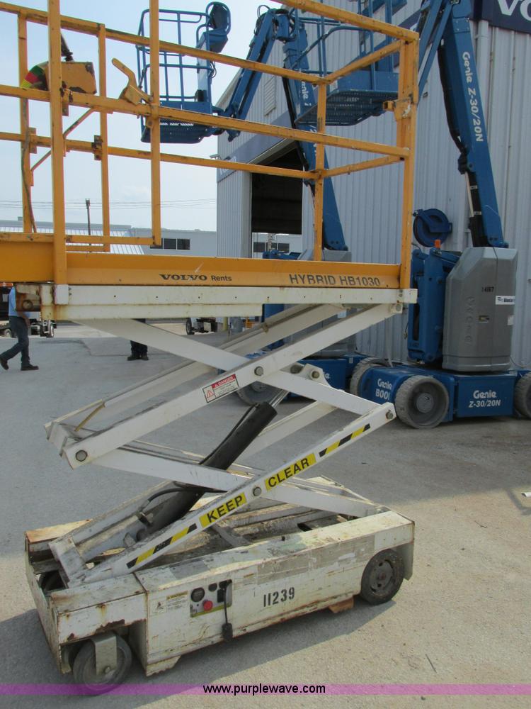 image for item AW9917 Hybrid HB1030 electric scissor lift