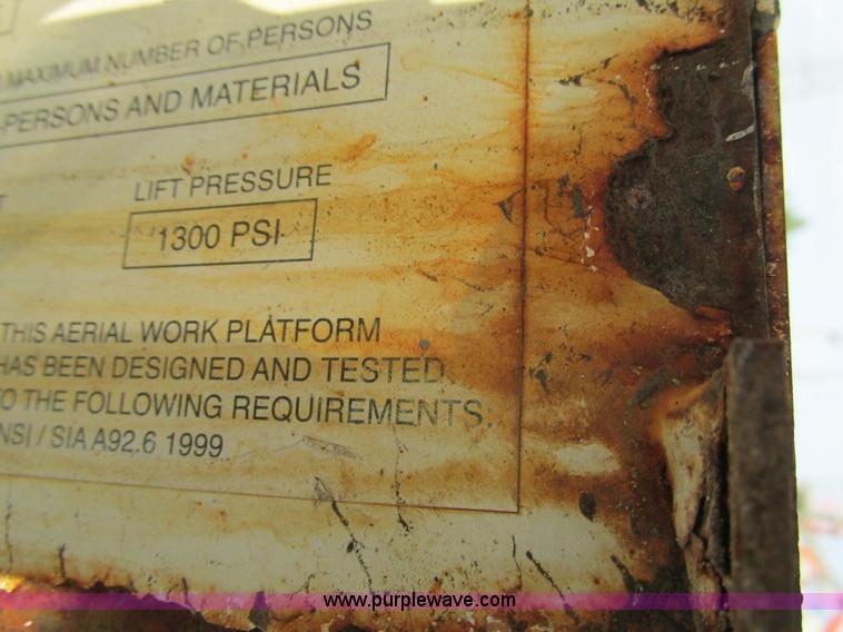 image for item AW9917 Hybrid HB1030 electric scissor lift