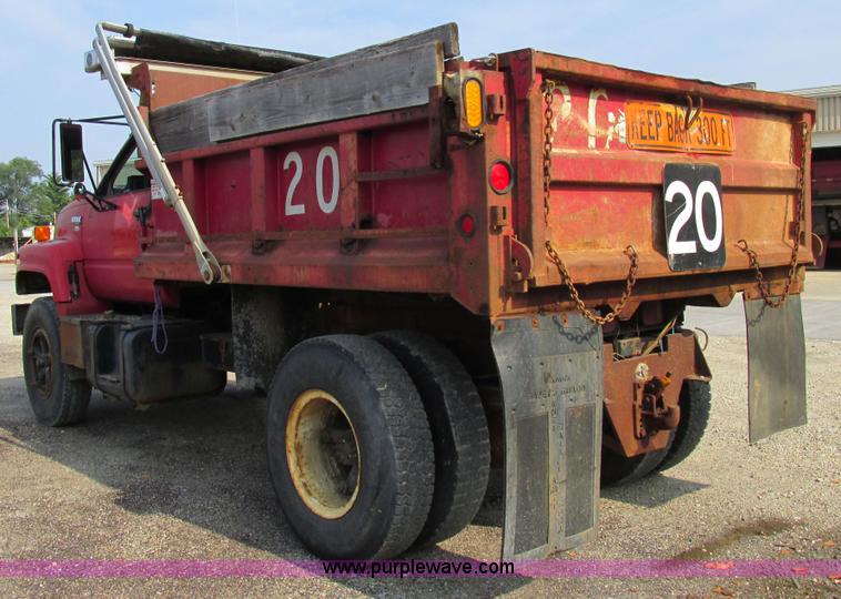 image for item AW9928 1995 Chevrolet Kodiak dump truck