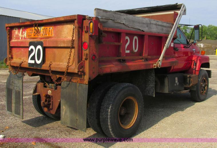 image for item AW9928 1995 Chevrolet Kodiak dump truck