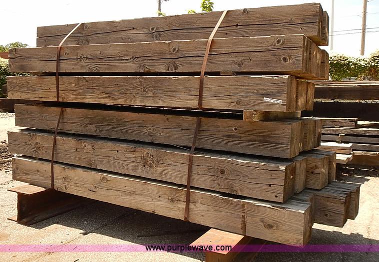 image for item BA9588 (22) 12'L bridge timbers