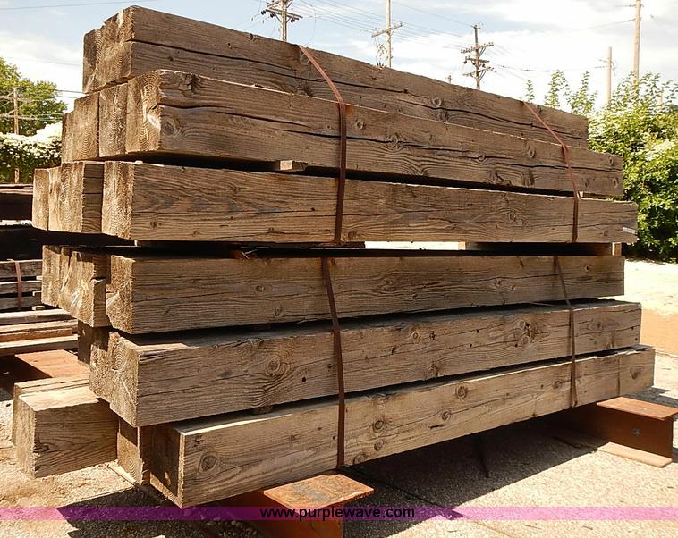 image for item BA9588 (22) 12'L bridge timbers
