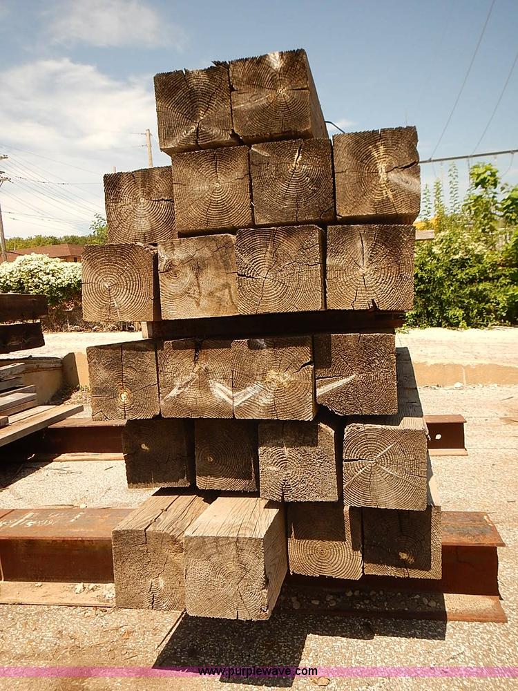 image for item BA9588 (22) 12'L bridge timbers