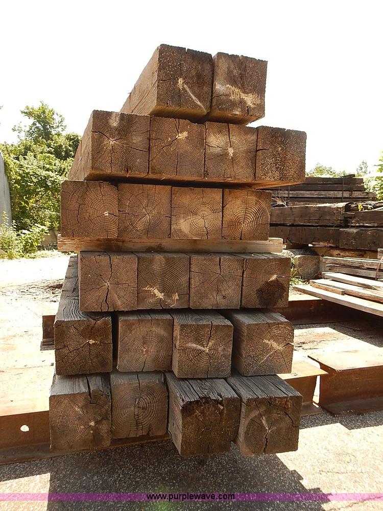 image for item BA9588 (22) 12'L bridge timbers