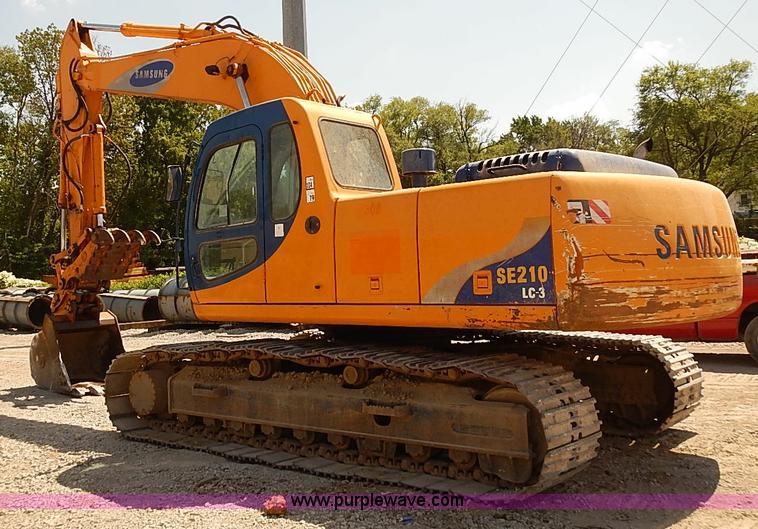 image for item BA9589 Samsung SE210LC-3 excavator