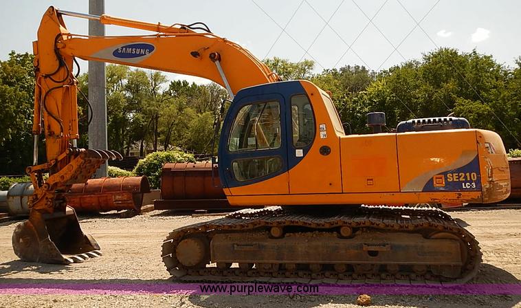 image for item BA9589 Samsung SE210LC-3 excavator