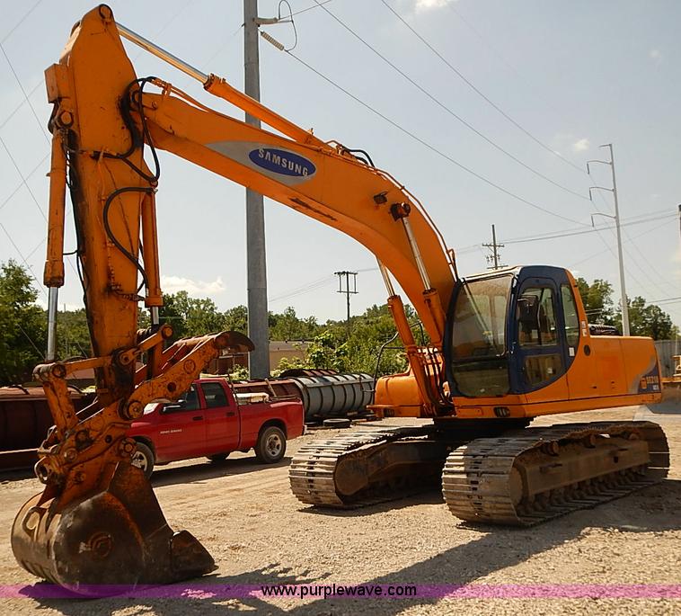 image for item BA9589 Samsung SE210LC-3 excavator