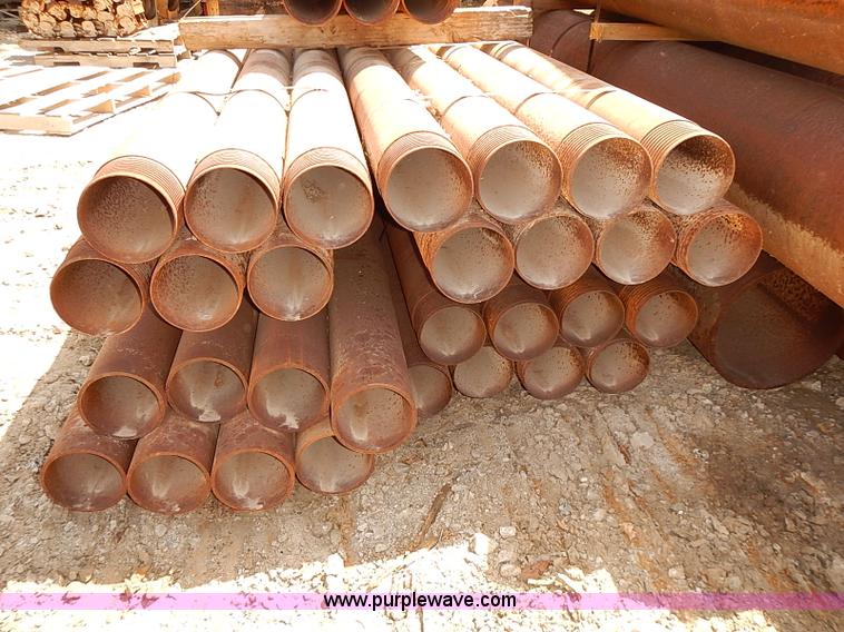 image for item BA9594 (37) assorted drill pipe