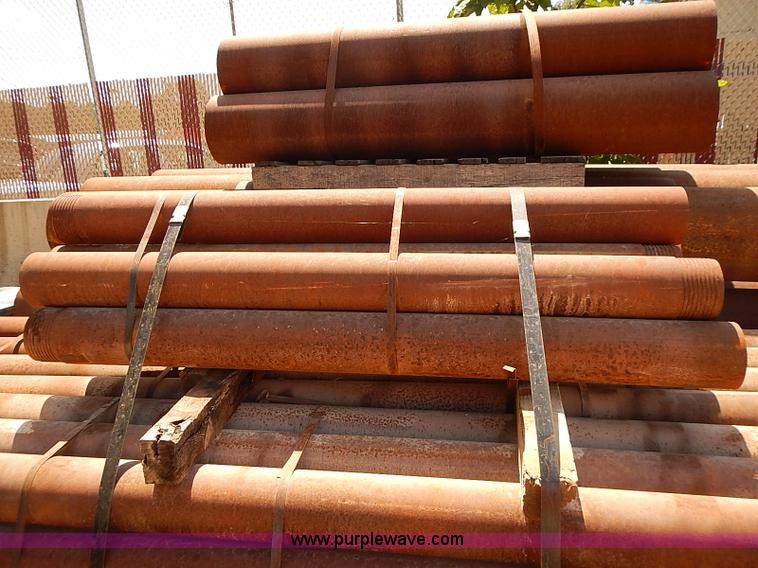 image for item BA9594 (37) assorted drill pipe