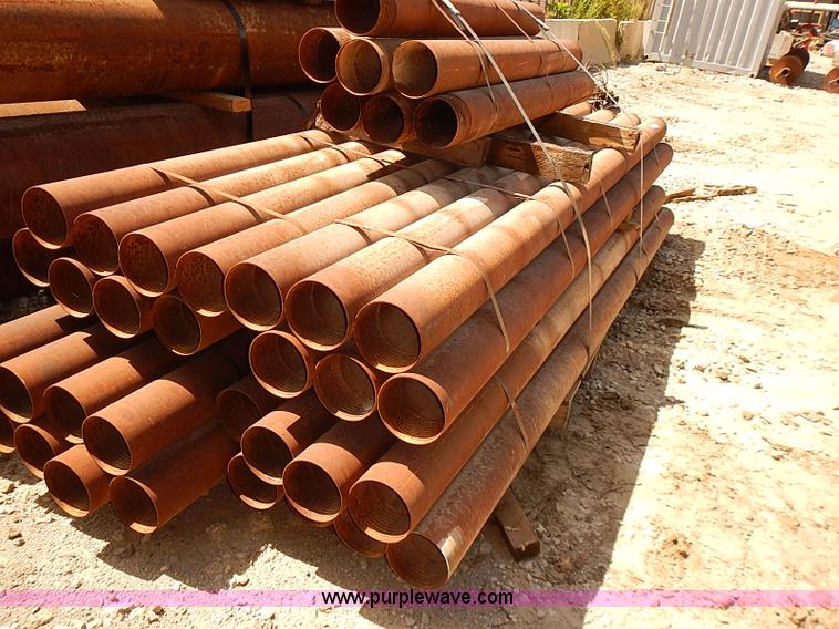 image for item BA9594 (37) assorted drill pipe