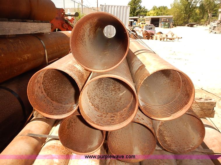 image for item BA9594 (37) assorted drill pipe
