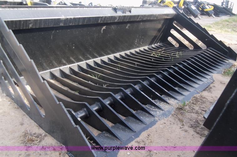 image for item D1147 Wildkat 80" heavy duty skid steer rock bucket