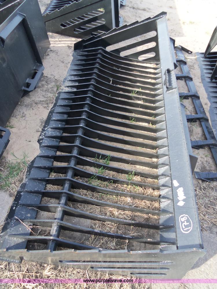 image for item D1147 Wildkat 80" heavy duty skid steer rock bucket