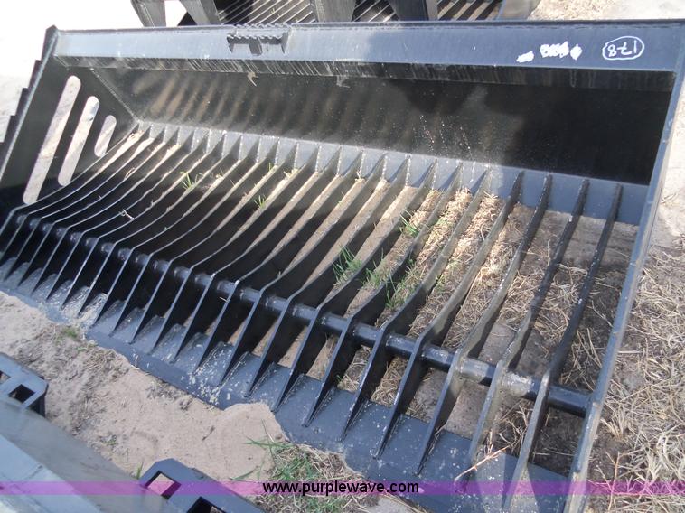 image for item D1147 Wildkat 80" heavy duty skid steer rock bucket