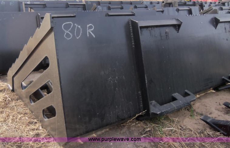 image for item D1147 Wildkat 80" heavy duty skid steer rock bucket