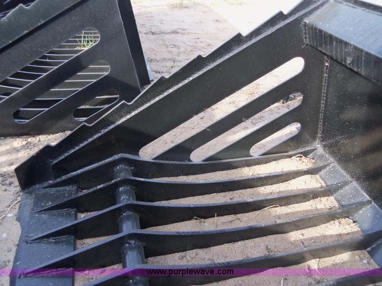 image for item D1147 Wildkat 80" heavy duty skid steer rock bucket