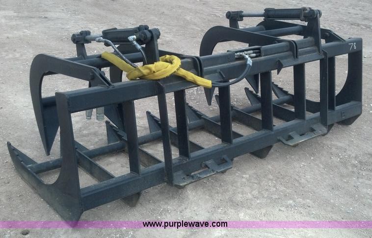 image for item D1149 78" upgraded E-Series root/brush grapple