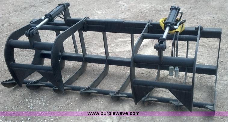 image for item D1149 78" upgraded E-Series root/brush grapple
