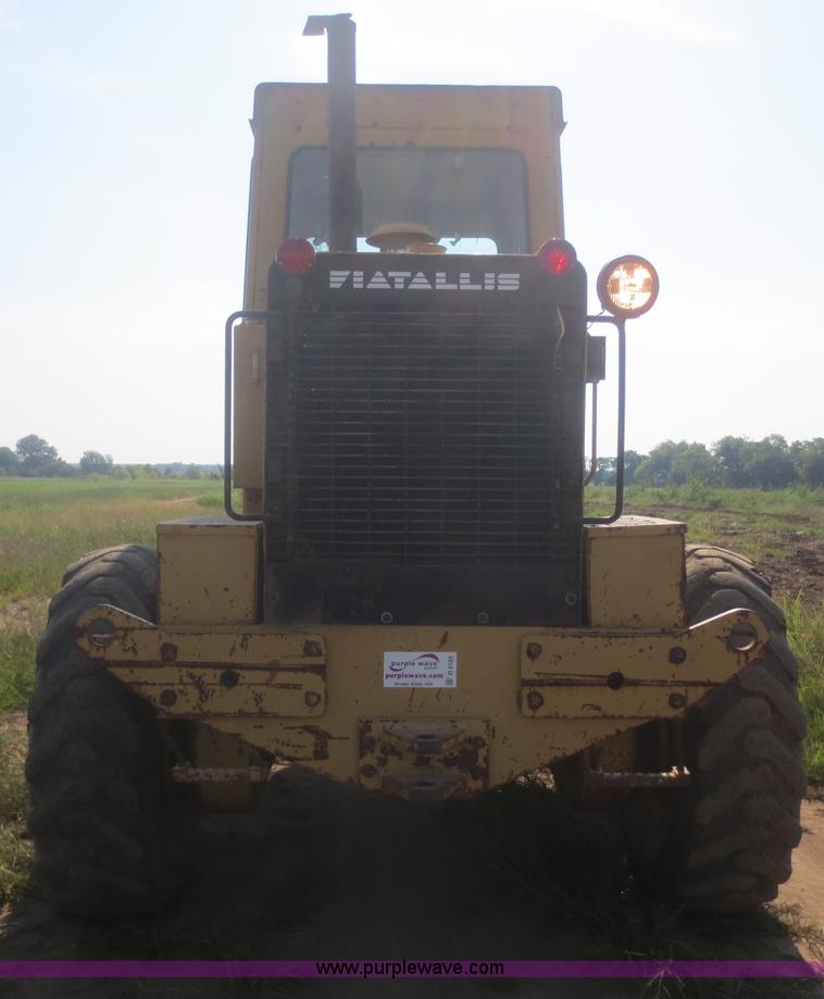 image for item D2125 1988 Fiat-Allis FG85 articulated motor grader